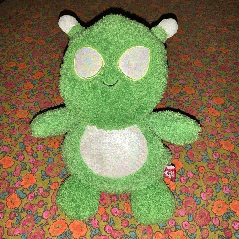 Kellytoy Bum Bumz RetroBumz Matt‎ the Alien Plush 7.5"